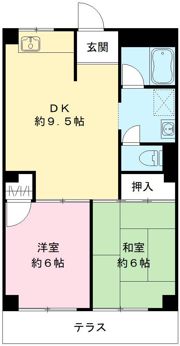 リブランス河村マンションの間取り画像