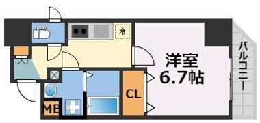 アクアプレイス江戸堀の間取り画像