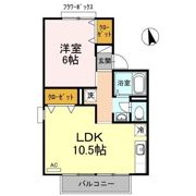 セジュール笹川の間取り画像