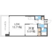 プレジオ三国ASIANの間取り画像