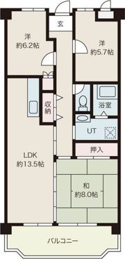 城木住宅の間取り画像
