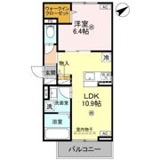 アルタ若竹ビューの間取り画像