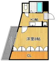 朝日プラザ小倉南の間取り画像