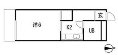 池田マンションの間取り画像