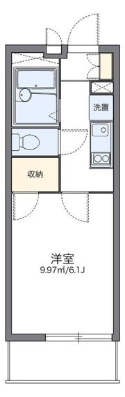 レオパレスリソランテの間取り画像