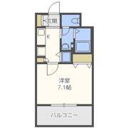 エステムコート難波Ⅱアレグリアの間取り画像