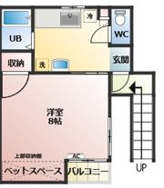 ベルメゾン21の間取り画像