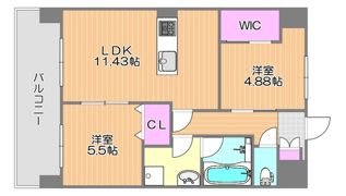 Square Garden NISHISHIMADAの間取り画像