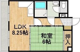 YSパレス千歳の間取り画像
