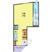 EAST RISE 由比ガ浜Bの間取り画像