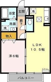 エトランジェBの間取り画像