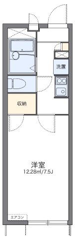 レオパレストサキの間取り画像