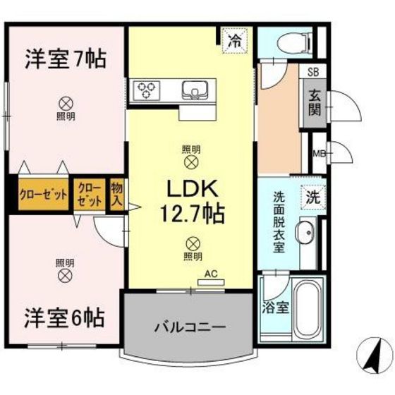間取図
