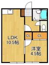 ドムス緑ヶ丘の間取り画像