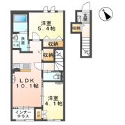 アーバンハイツ モリの間取り画像