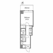 ラクレイス横濱関内の間取り画像