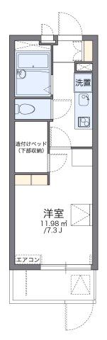 レオパレスツツミ館の間取り画像