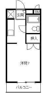 サンアベニュー富塚Ⅱの間取り画像