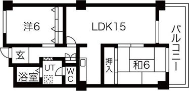 野並シャンテの間取り画像
