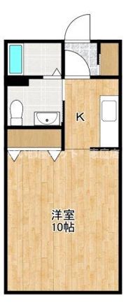 ポプリ春日町Ⅲの間取り画像