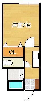 デュエル通谷IIの間取り画像