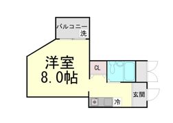 サンライズ外院の間取り画像