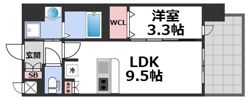 D.Clarest玉造の間取り画像