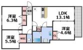 Reglia今里Northの間取り画像