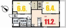 リバーパークせせらぎ A棟の間取り画像