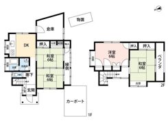津田戸建の間取り画像