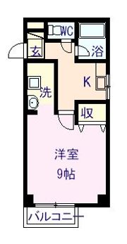 パールマンション月出の間取り画像