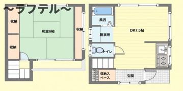 CASSETA(所沢戸建て)の間取り画像