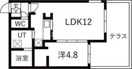 URBAN FLATS千歳(アーバンフラッツチトセ)の間取り画像