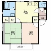 ビューハイツの間取り画像