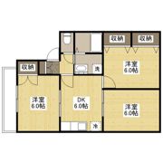 メンバーズタウン草戸Ⅰの間取り画像