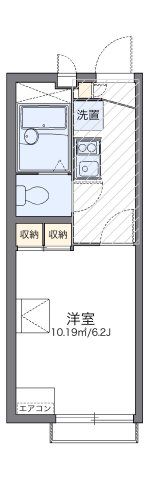 レオパレスシャトーナカジマC棟の間取り画像