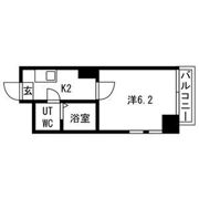 パレスRX大和町の間取り画像