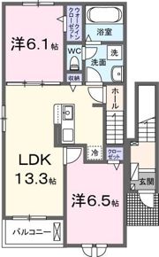 ブルックリンの間取り画像