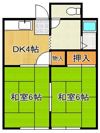 パナハイツフジモトの間取り画像