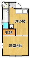 コンフォース皿倉Iの間取り画像
