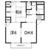 すとりーむ緑ハイツA・C・A201の間取り画像