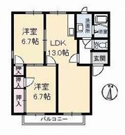 フレグランスみどり A棟の間取り画像