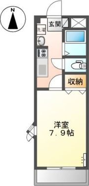カスティージョ Ⅱの間取り画像