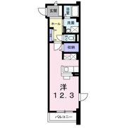 シャンポールAの間取り画像