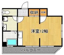 マキシム中津口の間取り画像