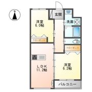 メゾン フルールの間取り画像
