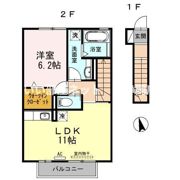 フェリスの間取り画像