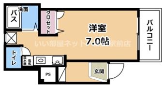 ジョイライフフクヤの間取り画像