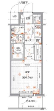 エスリード神戸三宮の間取り画像