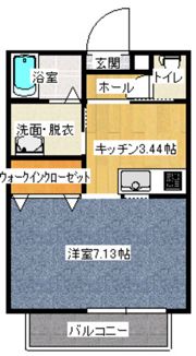 シャーメゾン笹村の間取り画像